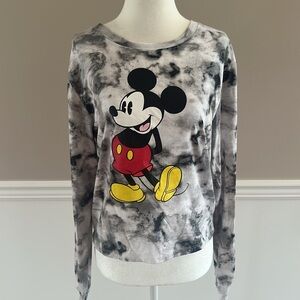 DISNEY Mickey Mouse Tie-Dye Long sleeved Tshirt  size S